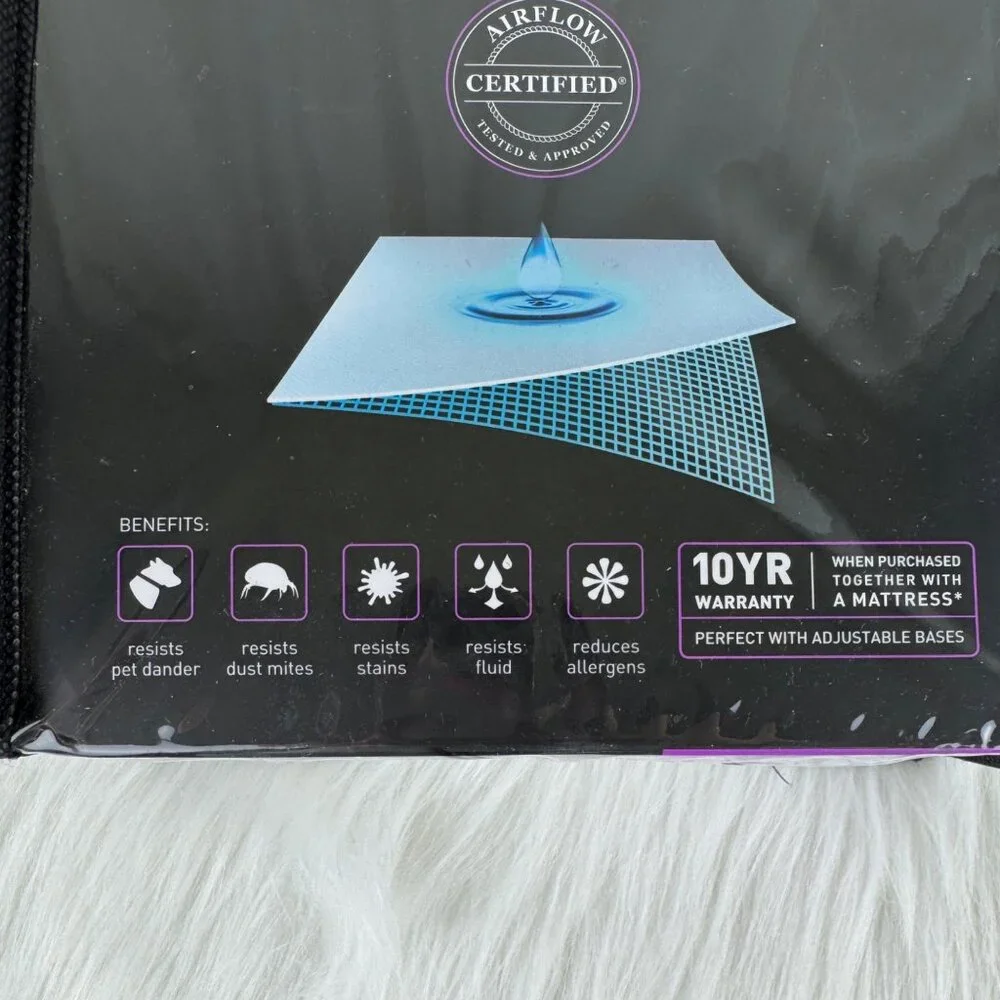 NEW Bedgear Full Size Performance Mattress Protector Cover Flex & Fit